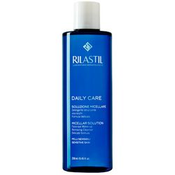 Очищуюча міцелярна вода для обличчя та очей Rilastil Daily Care Micellar Solution фото
