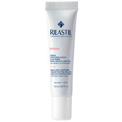 Крем для зони навколо очей для чутливої, реактивної шкіри схильної до алергії Rilastil Difesa Emolent Soothing Eyeleds Cream фото