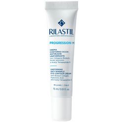 Крем проти зморшок для контуру очей з вирівнювальним ефектом Rilastil Progression(+) Anti-Wrinkle Eye Contour Cream фото