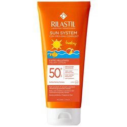 Бархатный солнцезащитный лосьон для детей с SPF 50+ Rilastil Sun System Baby Lotion Velvet SPF50+ фото