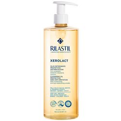 Очищуюча олійка для обличчя та тіла для дуже сухої, схильної до подразнень та атопії шкіри Rilastil Xerolact Cleansing Oil фото