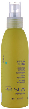 Спрей для миттєвого блиску волосся Rolland Una Spray Shine фото