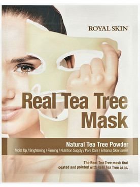 Фото Маска для лица с чайным деревом Royal Skin Real Tea Tree Mask