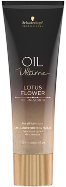 Масло-скраб для шкіри голови з квіткою лотоса Schwarzkopf Professional Oil Ultime Oil-In-Scrub фото