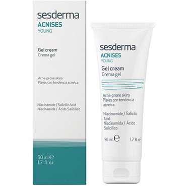 себорегулюючий крем-гель для схильної до акне шкіри sesderma acnises young facial gel cream фото
