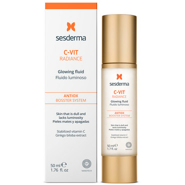 флюид для сияния кожи sesderma c-vit radiance glowing fluid фото