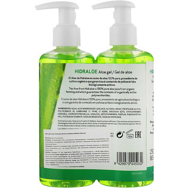 набір &bq;алое-гель&bq; sesderma hidraloe aloe gel set (2*250ml) фото