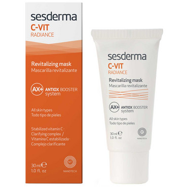 ревитализирующая маска для лица sesderma c-vit radiance revitalizing facial mask фото