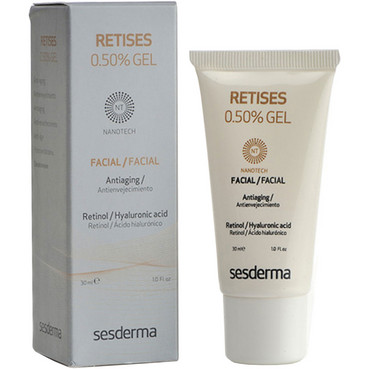 гель омолоджуючий для обличчя з ретинолом sesderma retises nano 0,5% gel фото