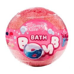 Бомбочка для ванн, розовая Simply Care фото