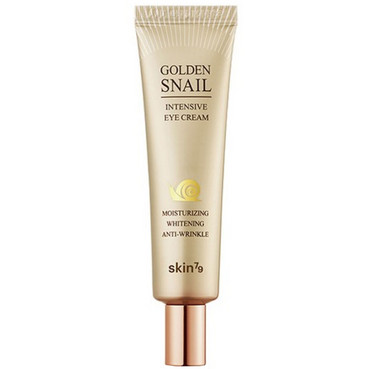 Крем для повік з муцином равлика і золотом  фото