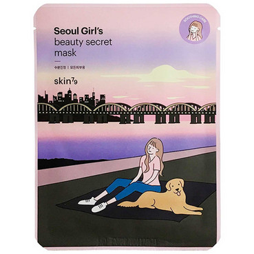 Заспокійлива тканинна маска для обличчя  фото