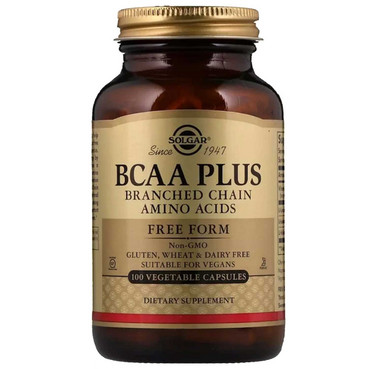 Амінокислоти BCAA плюс Solgar BCAA Plus Free Form фото