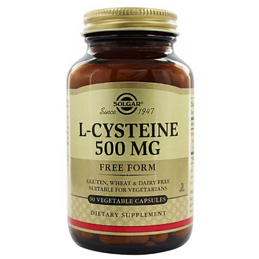 L-Цистеїн 500 мг Solgar L-Cysteine фото