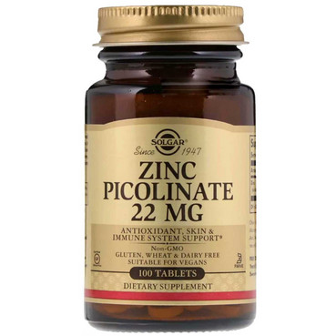 Цинк піколінат 22 Мг Solgar Zinc Picolinate фото