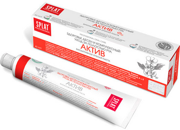 Фото Лечебно-профилактическая зубная паста Актив Splat Professional Oral Care Activ