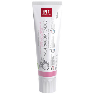Фото Лечебно-профилактическая зубная паста Ультракомплекс Splat Professional Oral Care Ultracomplex