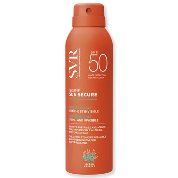 Сан Секюр спрей-міст сонцезахисний SPF50 (УЦІНКА) SVR Sun Secure Brume Invisible Fresh Mist SPF 50 фото