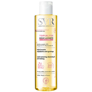СВР ТОПИАЛИС МАСЛО ОЧИЩАЮЩЕЕ МИЦЕЛЛЯРНОЕ ДЛЯ ЛИЦА И ТЕЛА SVR Topialyse Lipid-Restoring Cleansing Oil фото