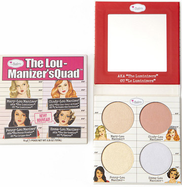 Фото Палетка хайлайтеров TheBalm The Lou Manizer'sQuad