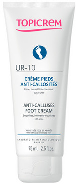 Крем для ніг від натоптишів та мозолів Topicrem Anti-Calluses Foot Cream фото