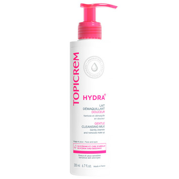 Нежное молочко для очищения кожи Topicrem Hydra+ Gentle Cleansing Milk фото
