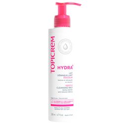 Ніжне молочко для очищення шкіри Topicrem Hydra+ Gentle Cleansing Milk фото