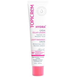 Легкий зволожувальний крем для сяяння шкіри Topicrem Hydra+ Light Radiance Cream фото