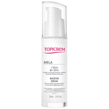 Сироватка-бустер проти пігментних плям для сяяння шкіри Topicrem Mela Anti-Dark Spot Radiance Serum фото
