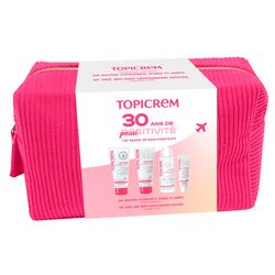 Косметичний набір для подорожей Topicrem Set (micellar/water/40ml + cr/15ml + sh/gel/75ml + b/milk/75ml) фото