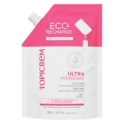 Ультразволожуюча емульсія для тіла (змінний блок) Topicrem Ultra Hydratant Body Milk фото