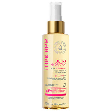 Ультра-увлажняющее масло Topicrem Ultra Hydratant Enhancing Oil фото