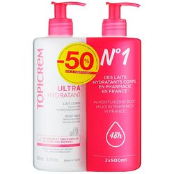Набір для тіла Topicrem Ultra-Hydratant Set (b/milk/2*500ml) фото