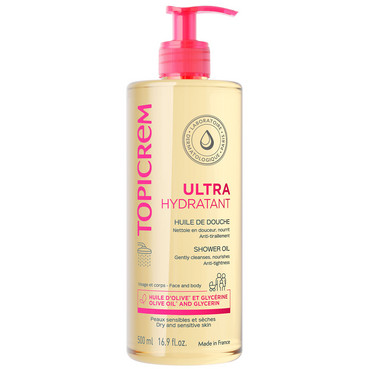 Ультра-увлажняющее масло для душа Topicrem Ultra Hydratant Shower Oil фото