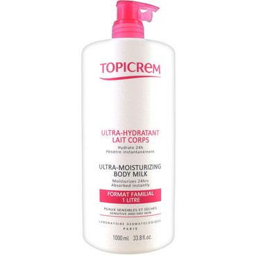 Ультра-зволожуюча емульсія для тіла Topicrem Ultra-Moisturizing Body Milk фото