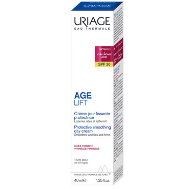 age lift денний захисний розгладжуючий крем з spf30 uriage age lift protective smoothing day cream spf30 фото