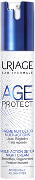 Age Protect крем-детокс нічний для корекції вікових змін Uriage Age Protect Multi-Action Detox Night Cream фото
