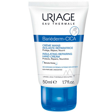 Бар’єдерм-цика ізолюючий відновлюючий крем для рук Uriage Bariederm-CICA Creme Mains Isolante Reparatrice фото