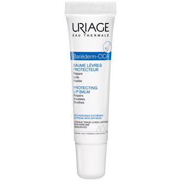 Бар'єдерм-цика захисний бальзам для губ Uriage Bariederm-CICA Protecting Lips Balm фото