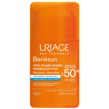 Бар'єсан сонцезахисний прозорий стік SPF50+ Uriage Bariesun Invisible Sun Stick SPF50+ фото