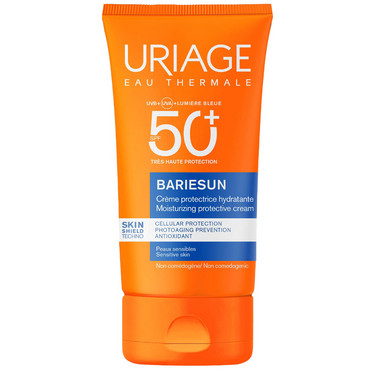 Бар'єсан сонцезахисний зволожувальний крем SPF50+ Uriage Bariesun Moisturizing Protective Cream SPF50+ фото