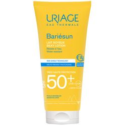 Бар&sq;єсан шовковисте сонцезахисне молочко SPF50+ Uriage Bariesun Silky Lotion Very High Protection SPF 50+ фото
