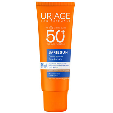 Бар'єсан сонцезахисний тональний крем SPF50+ Uriage Bariesun Tinted Cream SPF 50+ фото