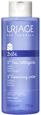 Вода BEBE ПЕРВЫЙ УХОД очищающая для детей и младенцев Uriage BEBE No-Rinse Cleansing Water фото