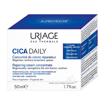 цика-дейлі відновлювальний крем концентрат uriage cica daily repairing cream concentrate фото