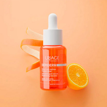 депідерм депігментуюча освітлююча сироватка uriage depiderm anti-dark spot serum brightening booster фото