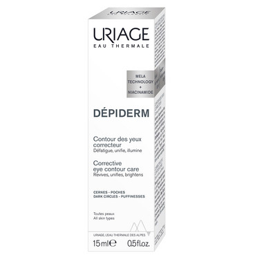 депидерм корректирующий уход для контура глаз uriage depiderm brightening eye contour care фото