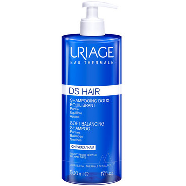 DS Hair мягкий балансирующий шампунь (УЦЕНКА) Uriage DS Hair Soft Balancing Shampoo фото