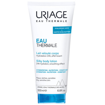Eau Thermale шовковисте молочко для тіла (УЦІНКА) Uriage Eau Thermale Silky Body Lotion фото