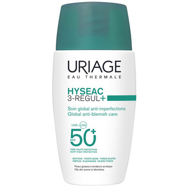 Ісеак 3-Regul+ глобальний догляд проти недоліків SPF50+ Uriage Hyseac 3-Regul+ Global Anti-Blemish Care SPF50+ фото